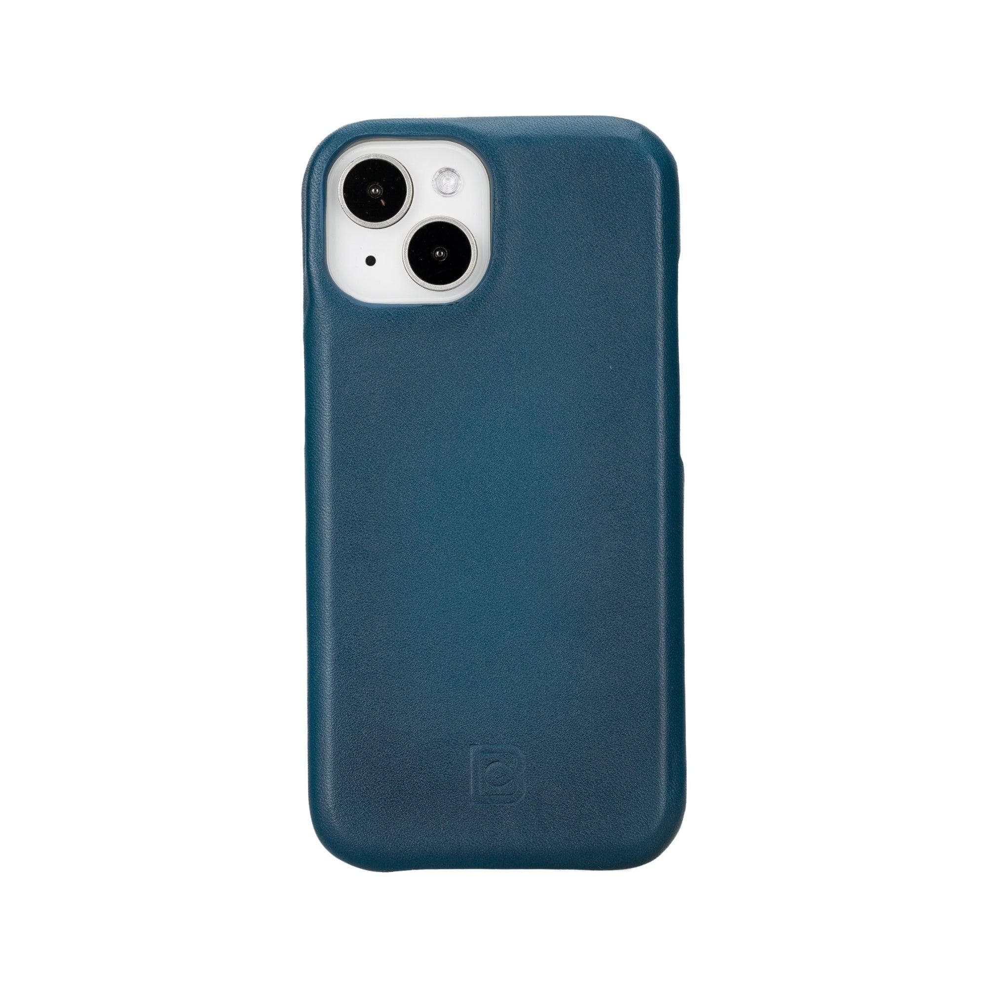 Apple iPhone 15 Series Full Leather Coating Back Cover