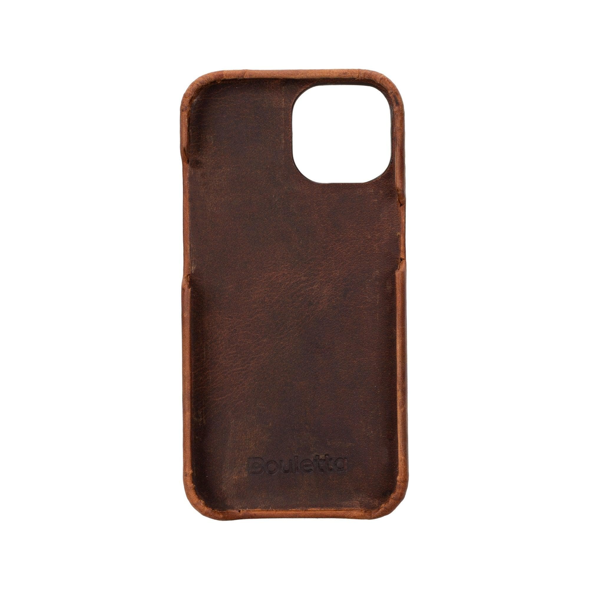 Apple iPhone 15 Series Full Leather Coating Back Cover