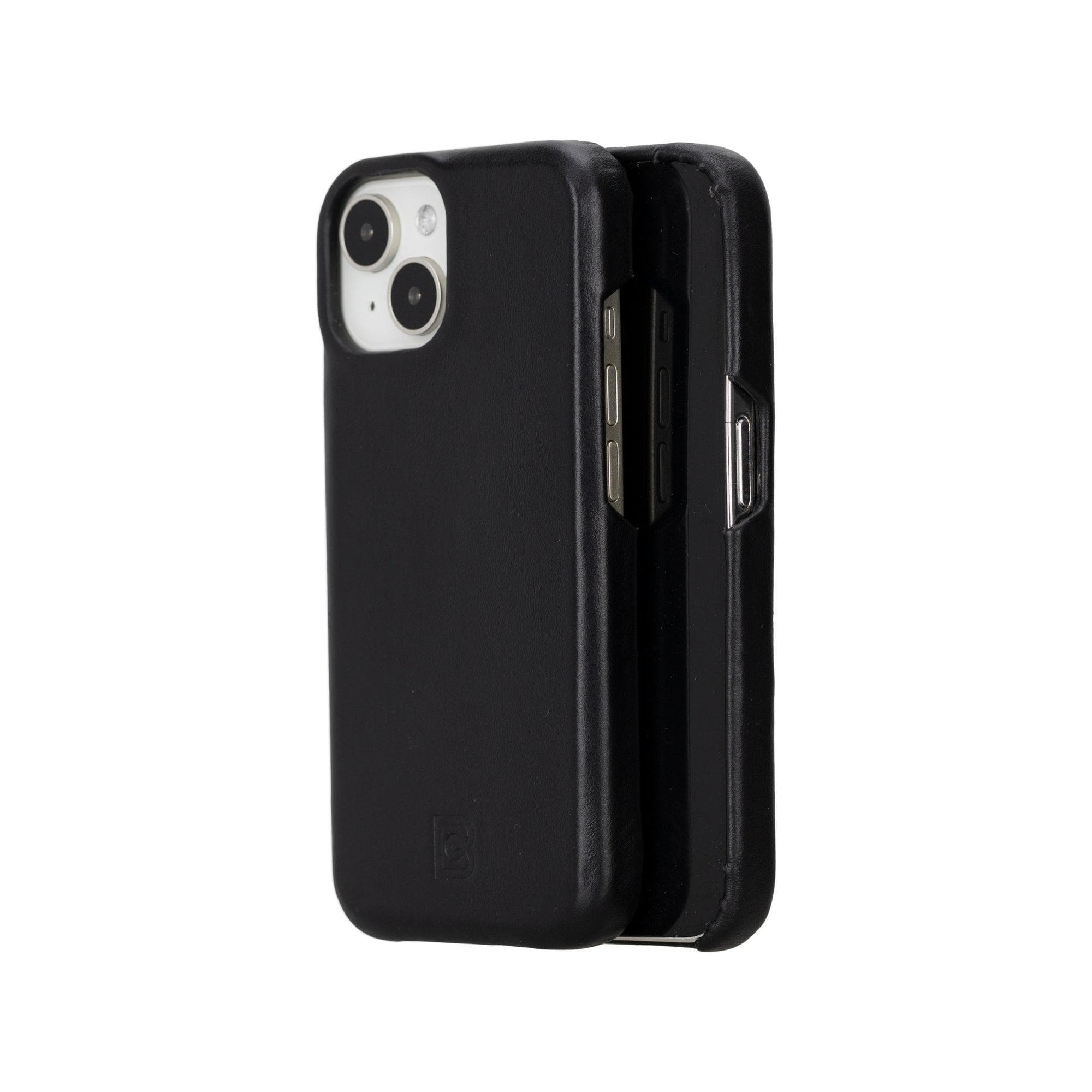 Apple iPhone 15 Series Full Leather Coating Back Cover