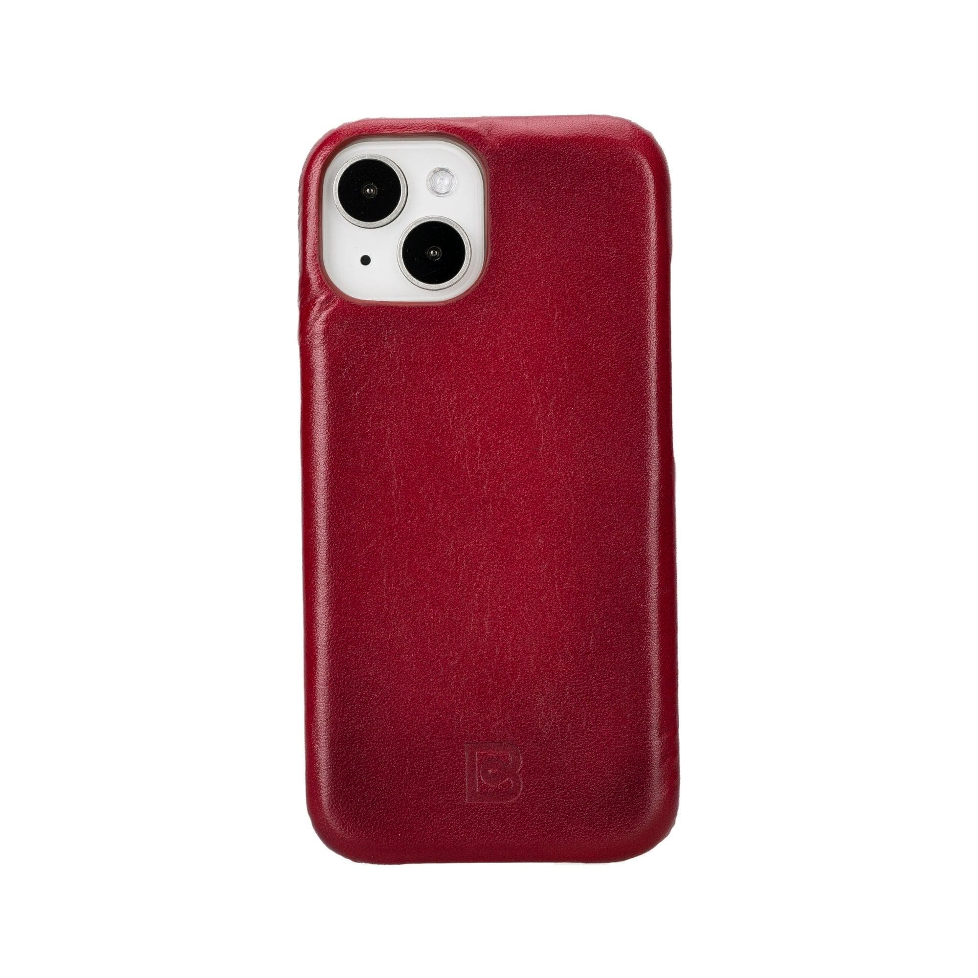 Apple iPhone 15 Series Full Leather Coating Back Cover