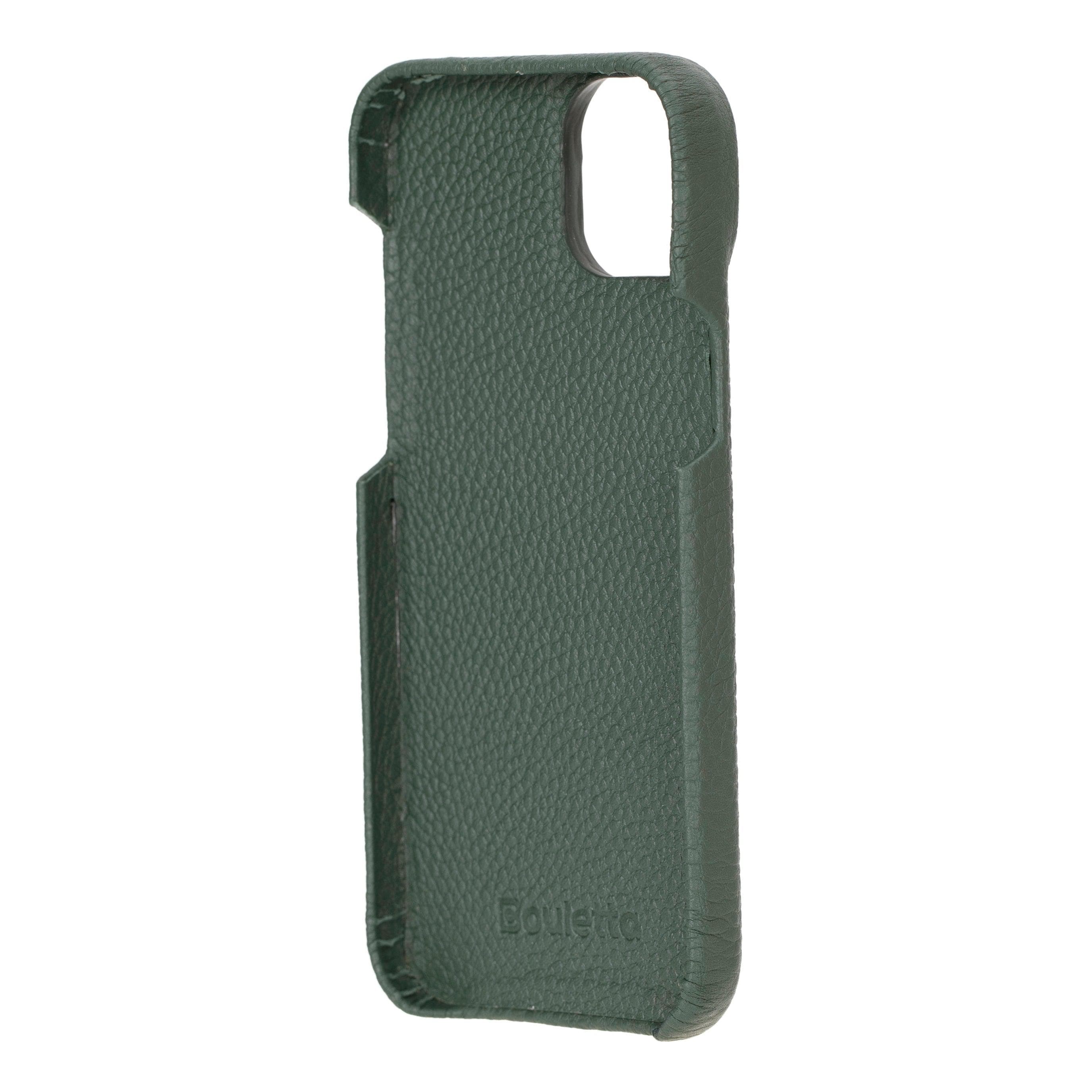 Apple iPhone 15 Series Full Leather Coating Back Cover Bouletta