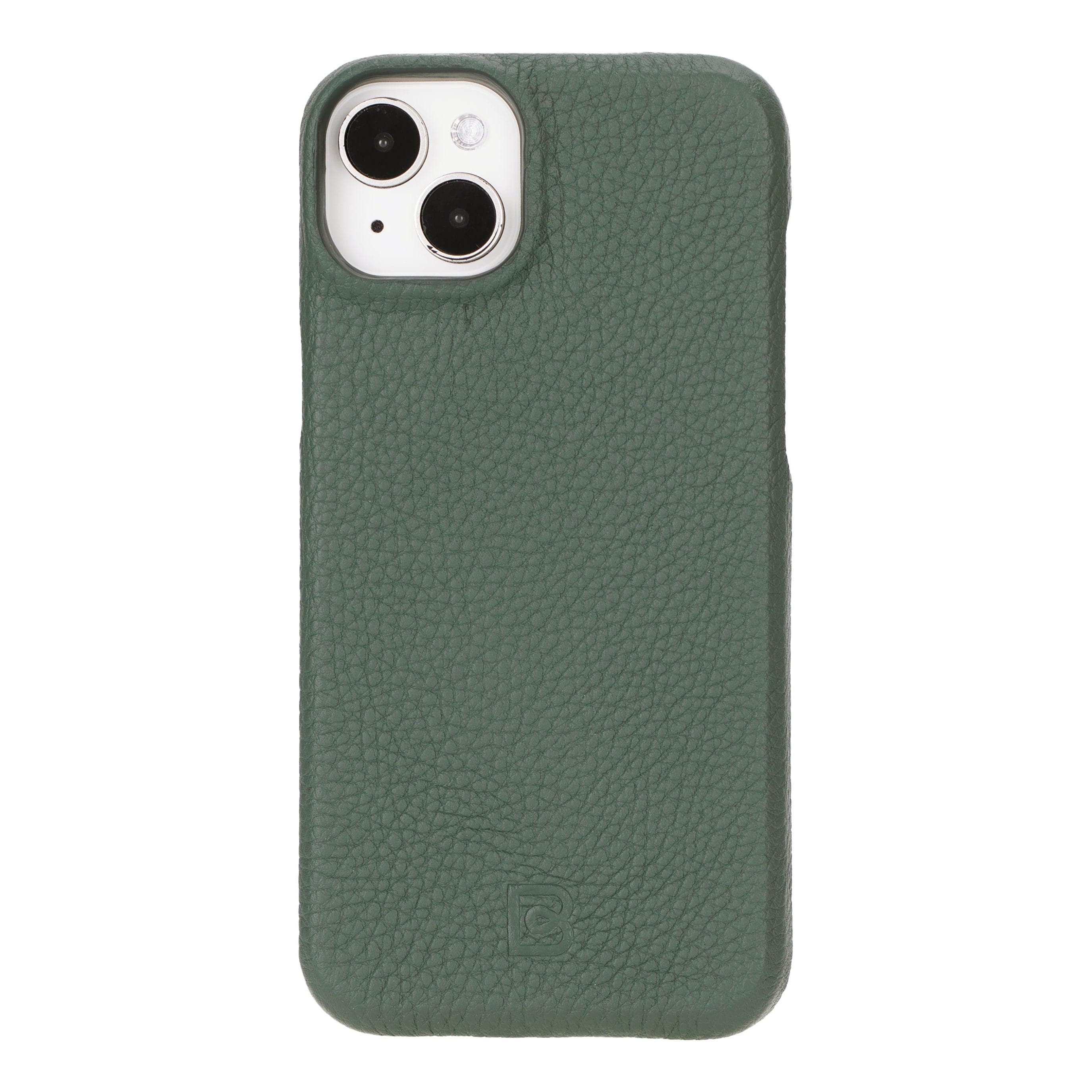 Apple iPhone 15 Series Full Leather Coating Back Cover Bouletta