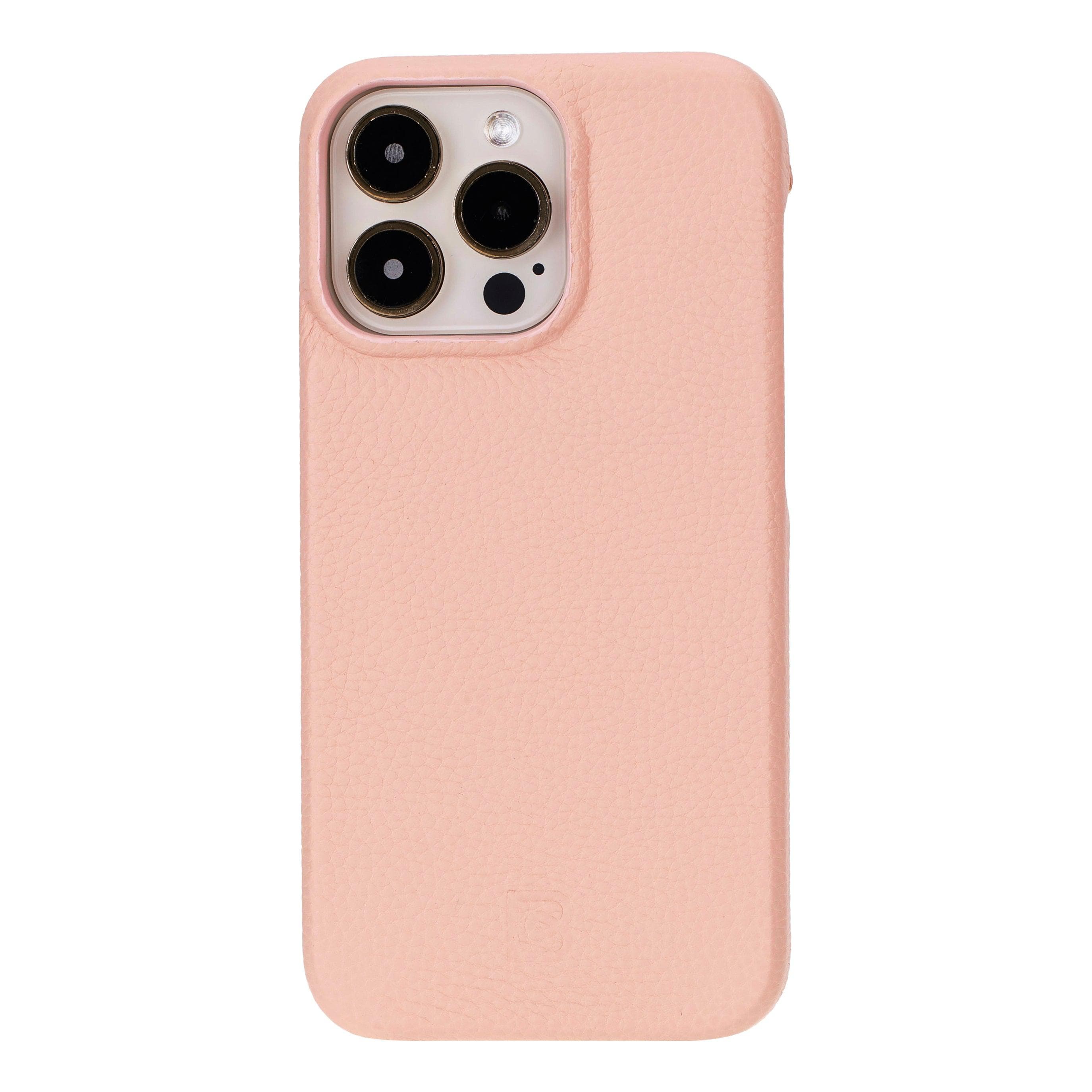 Apple iPhone 15 Series Full Leather Coating Back Cover Bouletta