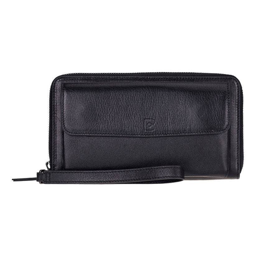 Aristo Leather Wallet Black Bouletta
