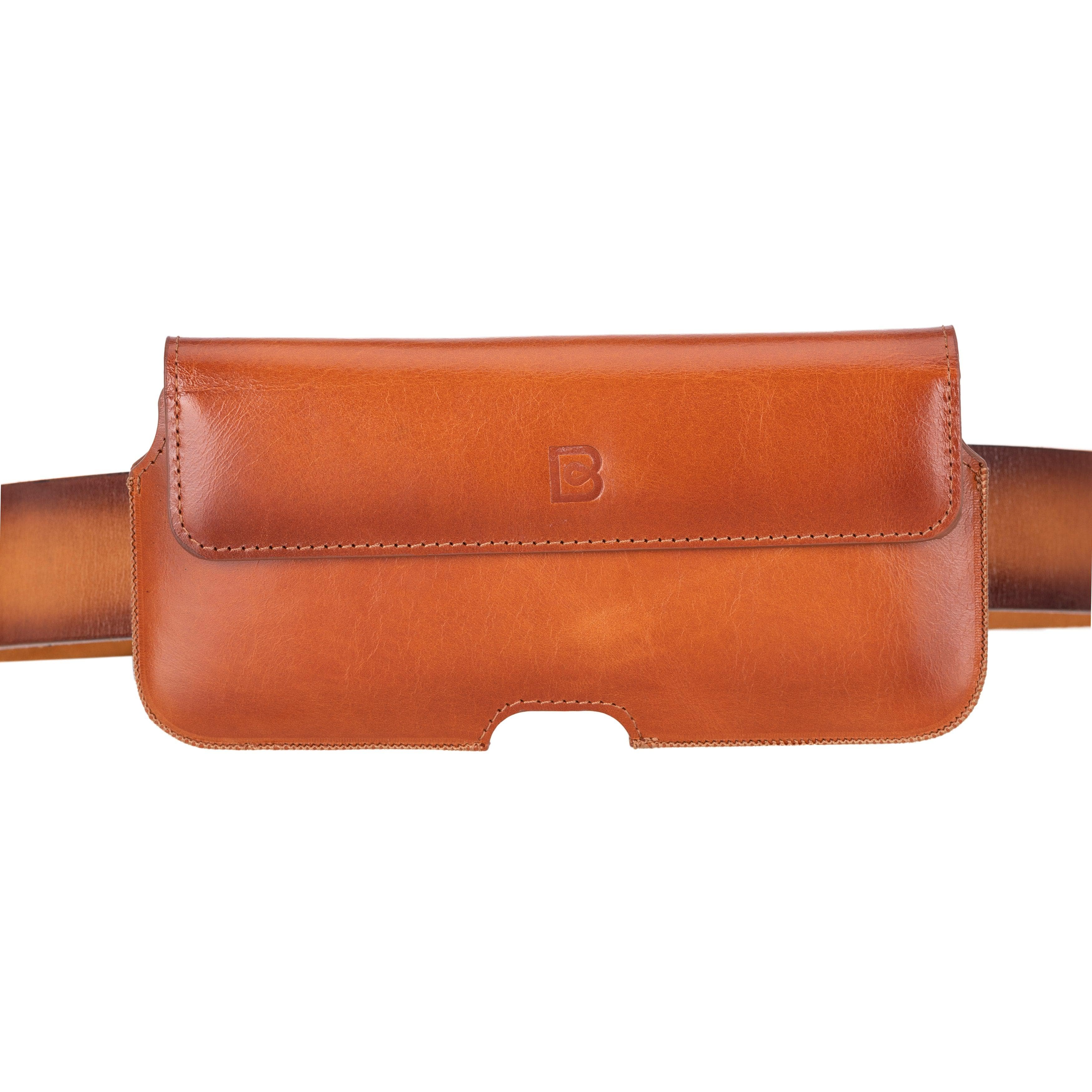 Aslant Belt iPhone 16 Pro Leather Case Bouletta