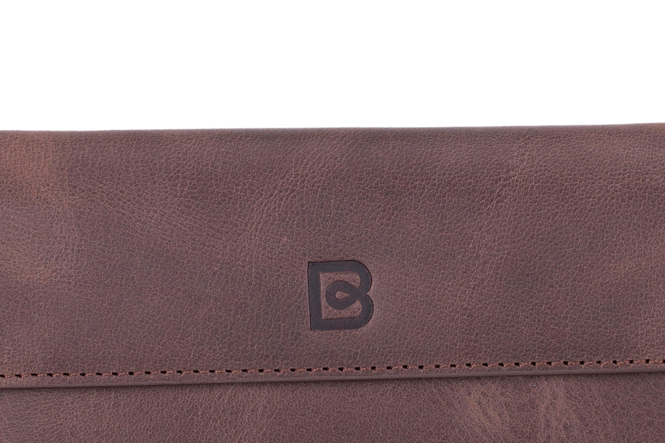 Aslant Belt iPhone 16 Pro Leather Case Bouletta