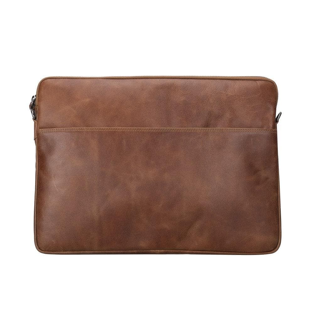 AWE Genuine Leather Sleeves / Cases for 11", 13", 15", 16" MacBook and iPad 16'' / Brown / Leather Bouletta LTD