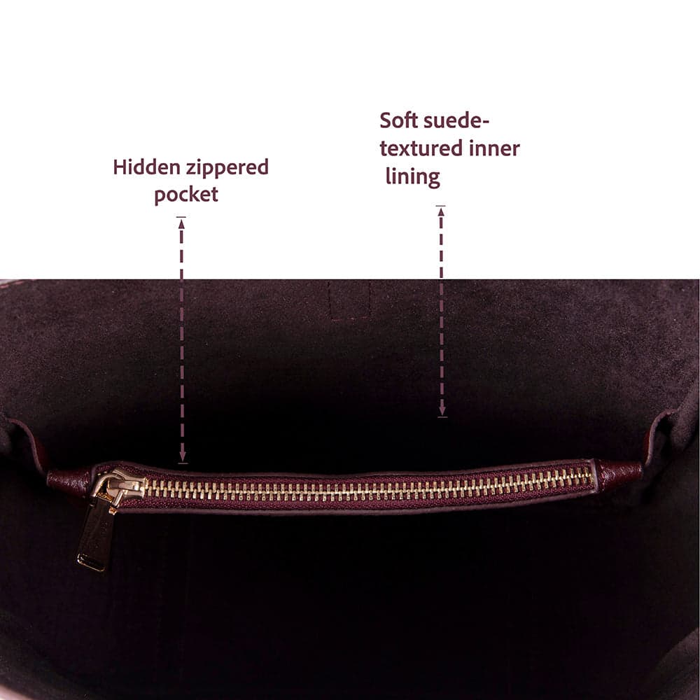 Azura Women's Leather Bag Bouletta