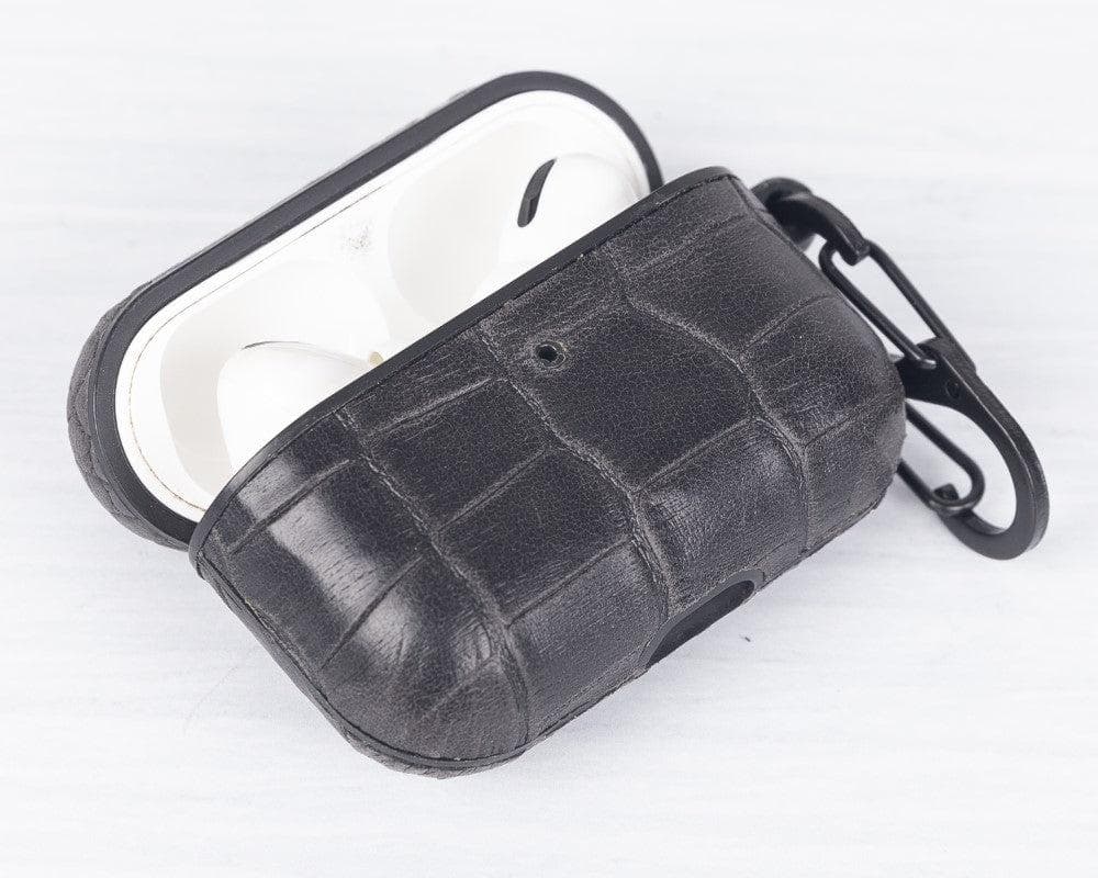 Jupp Hooked AirPods Genuine Leather Case - AirPods Pro / BURNISHED TIGUAN GRAY