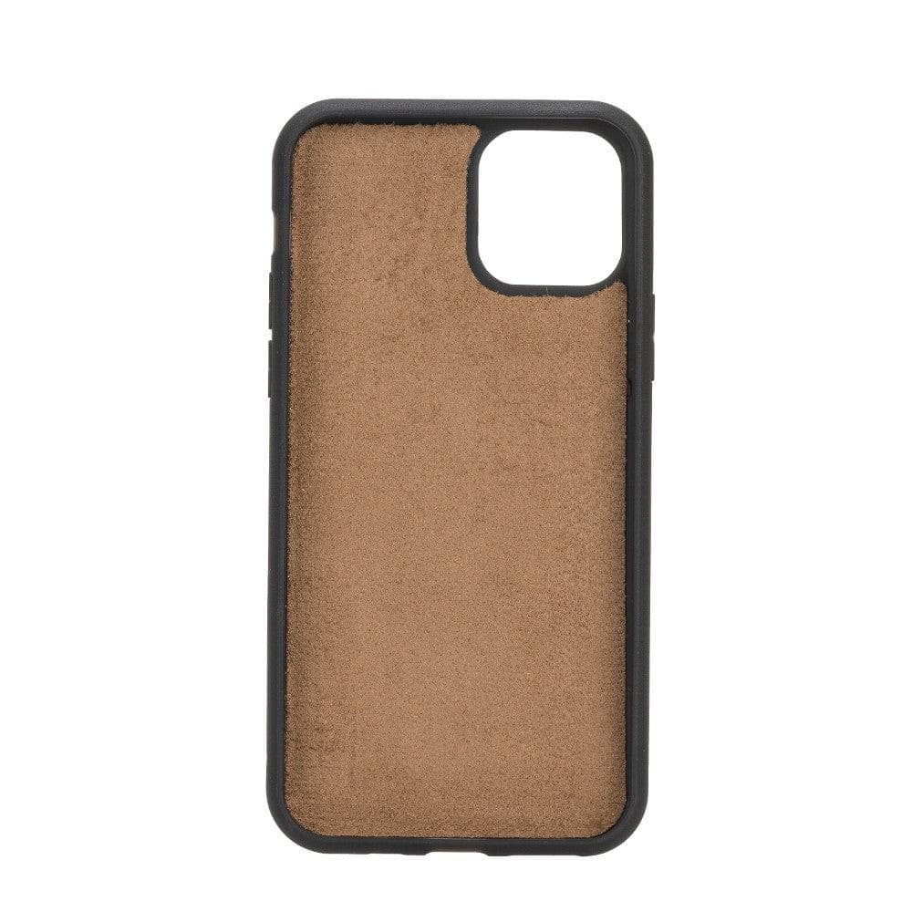 Flex Cover iPhone 11 Series Genuine Leather Back Cover / FXC - iPhone 11 Pro / RUSTIC BLACK