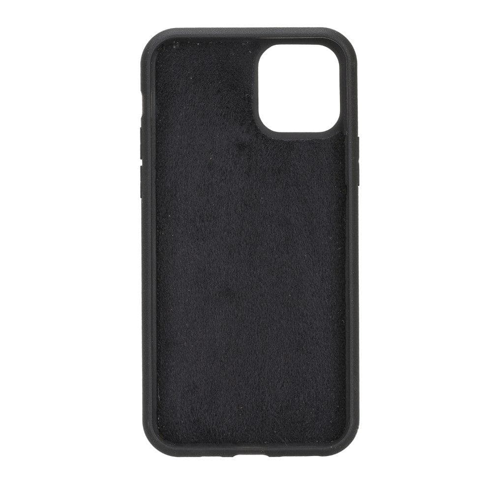 Flex Cover iPhone 11 Series Genuine Leather Back Cover / FXC - iPhone 11 Pro / RUSTIC BLACK