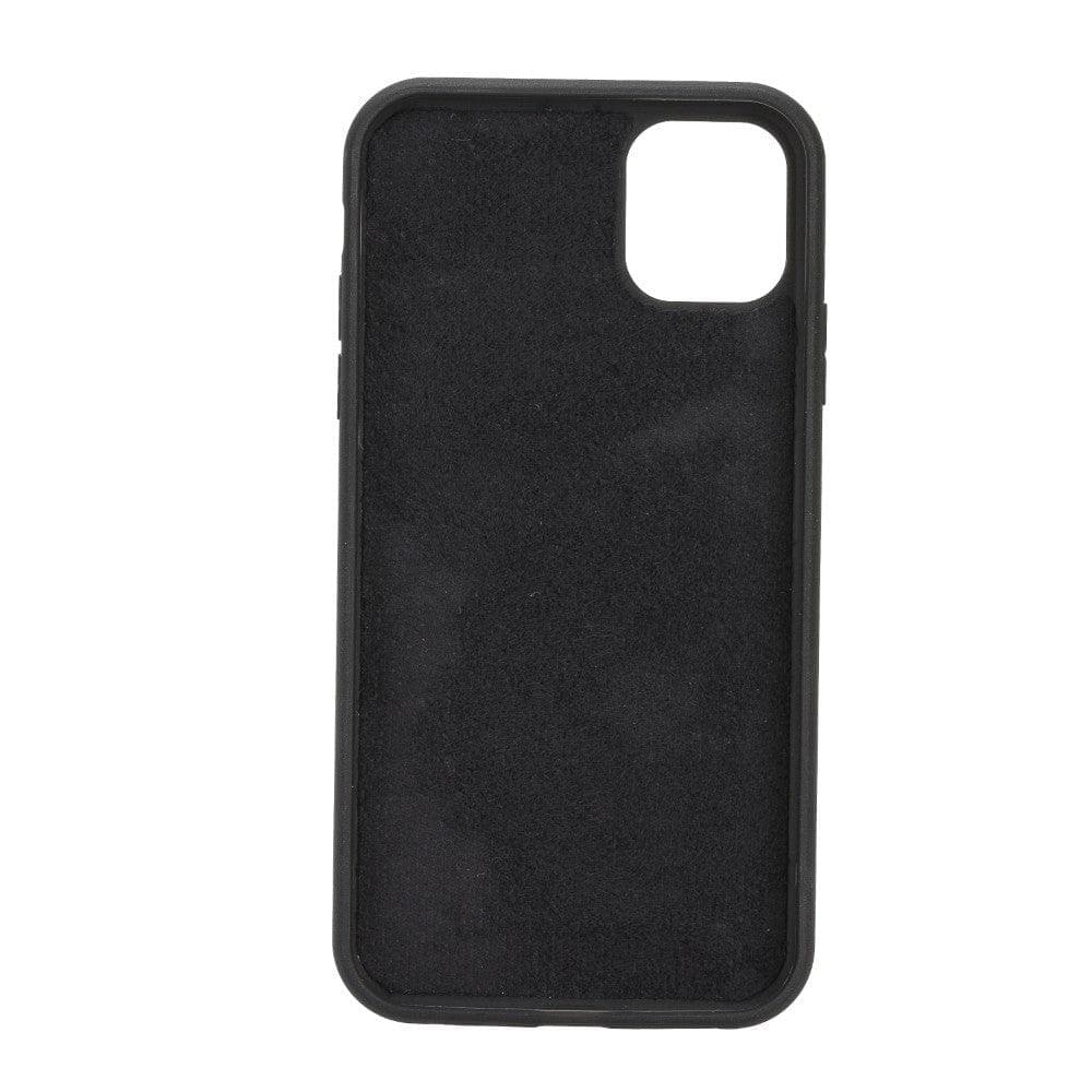 Flex Cover iPhone 11 Series Genuine Leather Back Cover / FXC - iPhone 11 Pro / RUSTIC BLACK