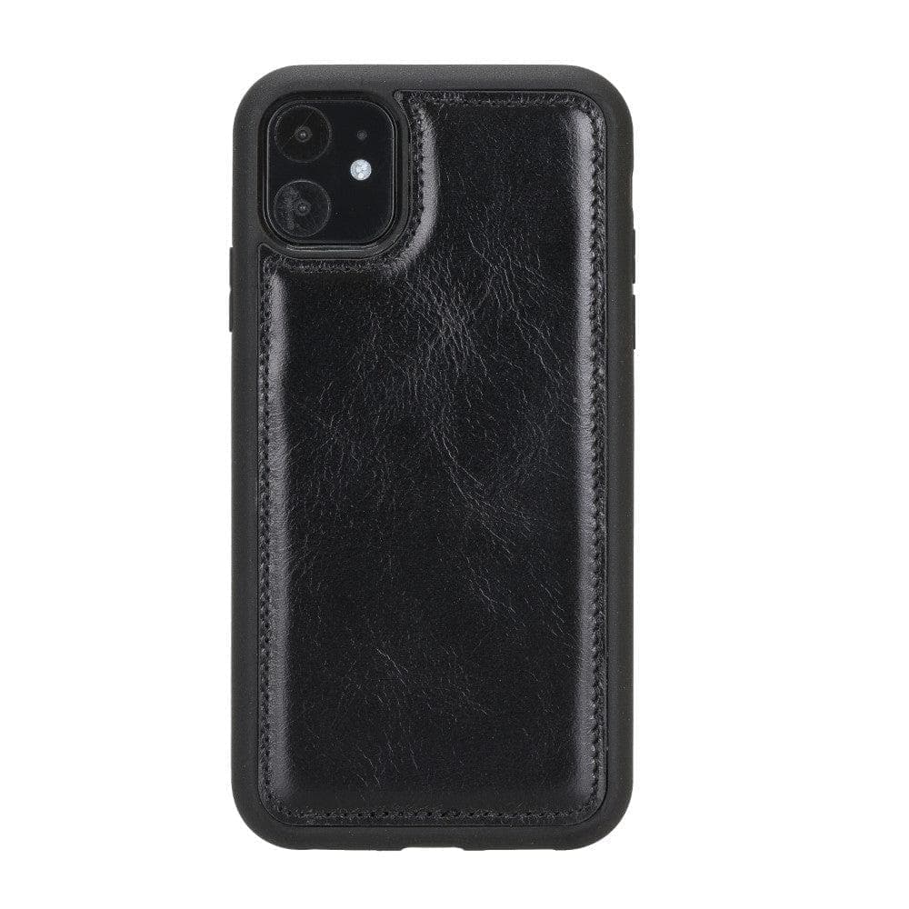 Flex Cover iPhone 11 Series Genuine Leather Back Cover / FXC - iPhone 11 Pro / RUSTIC BLACK