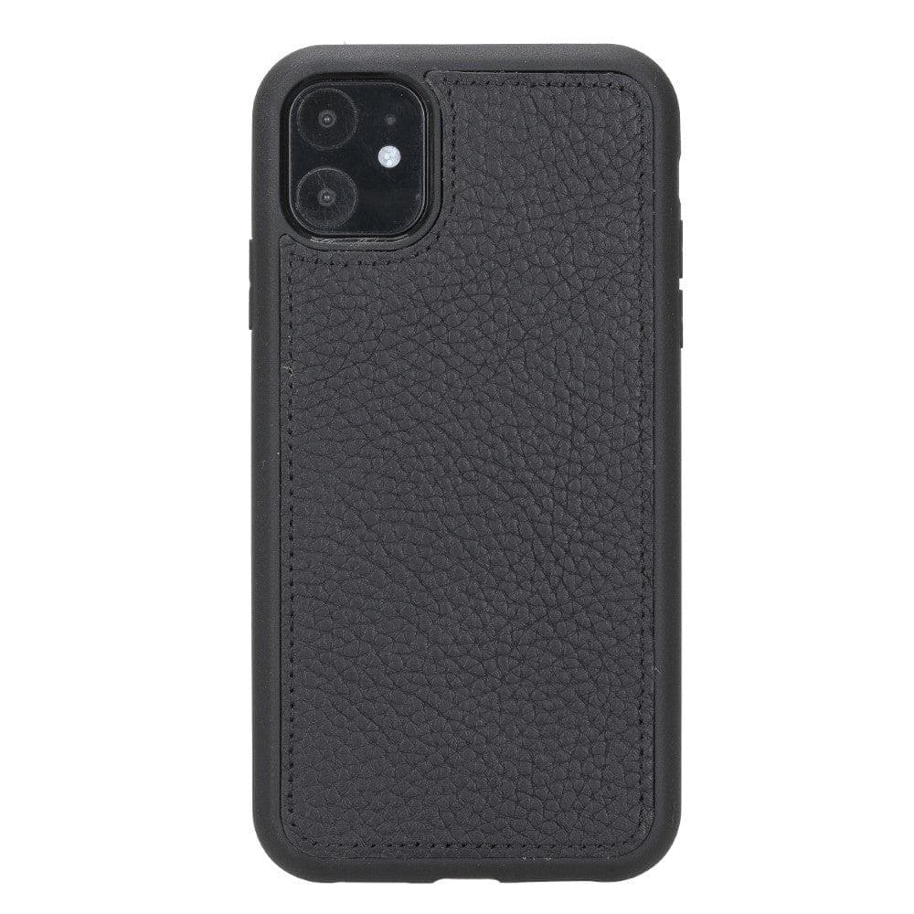 Magic iPhone 11 Series Detachable Genuine Leather Wallet Case - MW