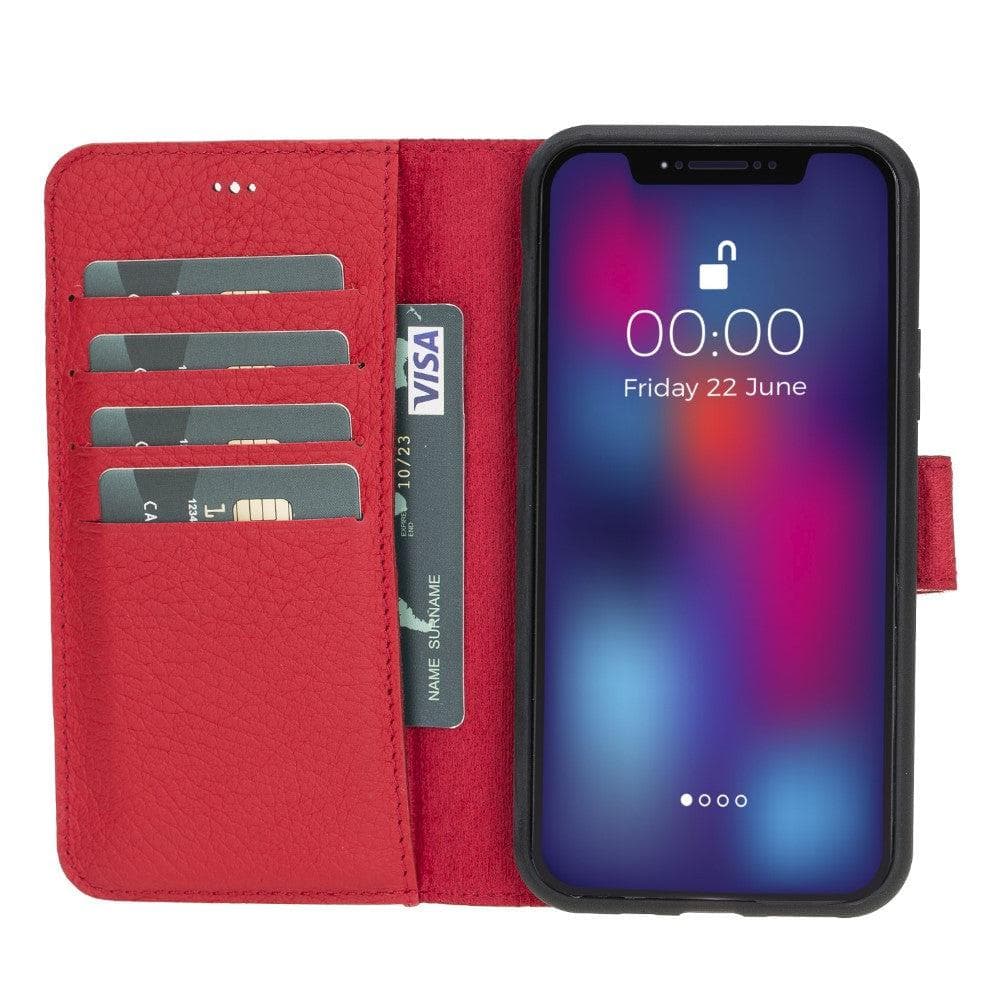 Magic iPhone 11 Series Detachable Genuine Leather Case / MW