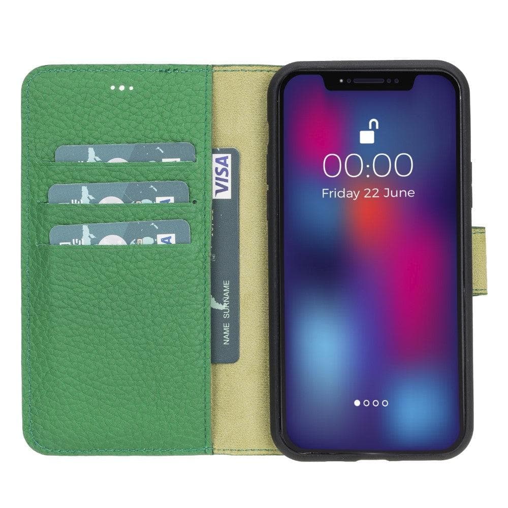 Magic iPhone 11 Series Detachable Genuine Leather Case / MW