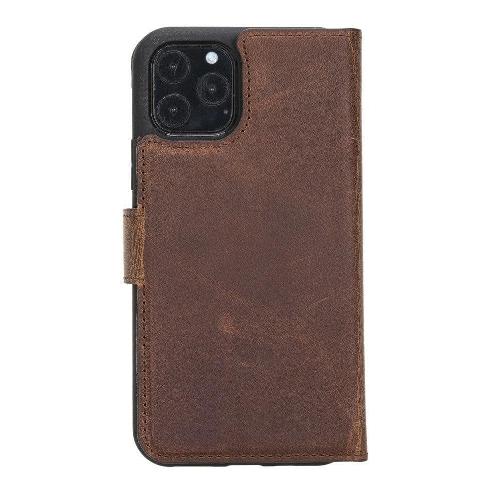 Magic iPhone 11 Series Detachable Genuine Leather Case / MW