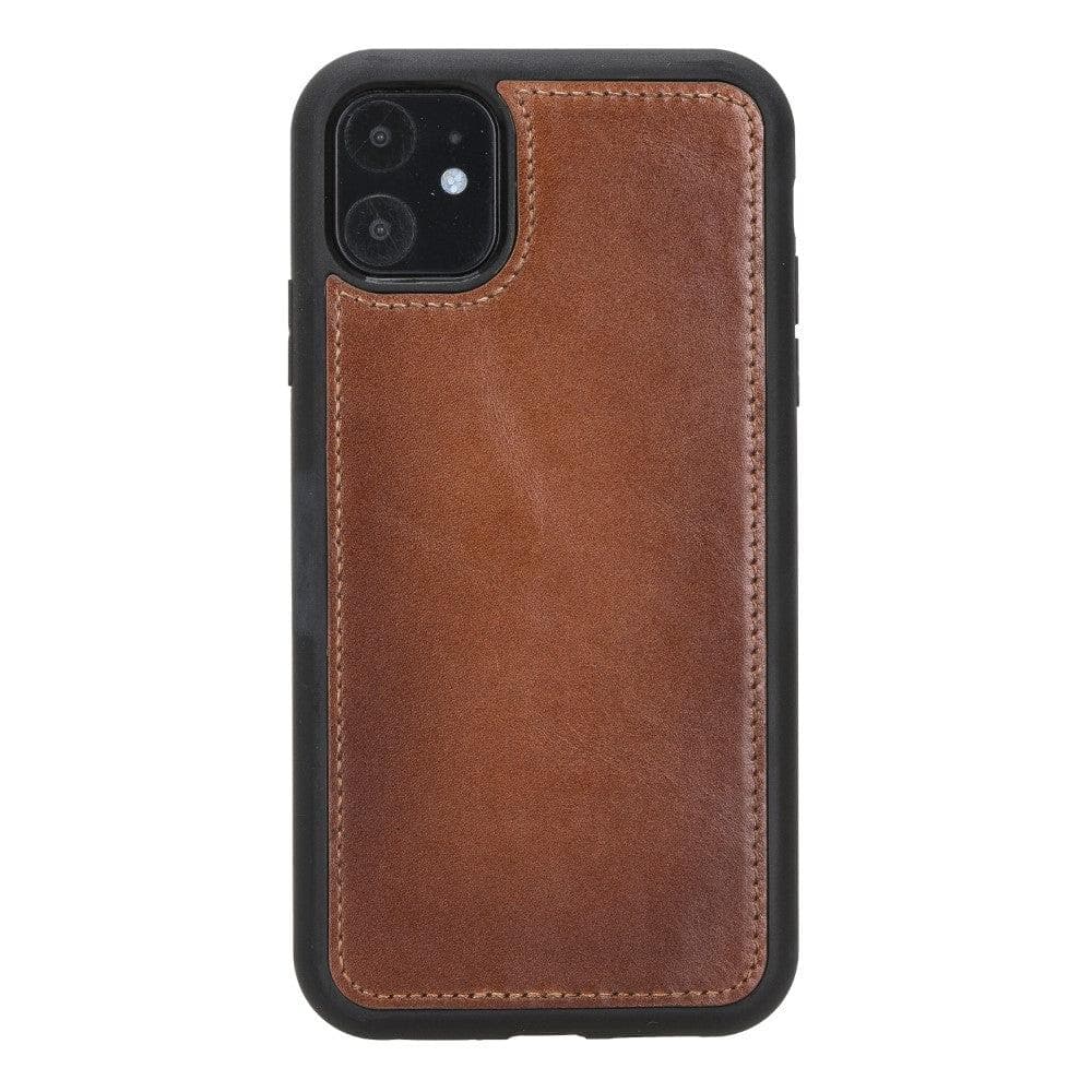 Magic iPhone 11 Series Detachable Genuine Leather Case / MW