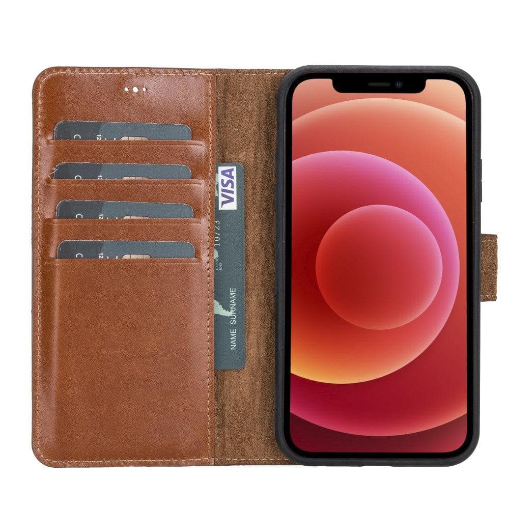 Magic iPhone 11 Series Detachable Genuine Leather Case / MW