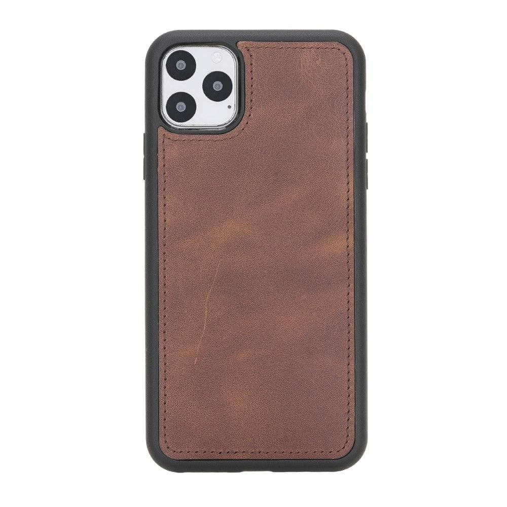 Magic iPhone 11 Series Detachable Genuine Leather Case / MW