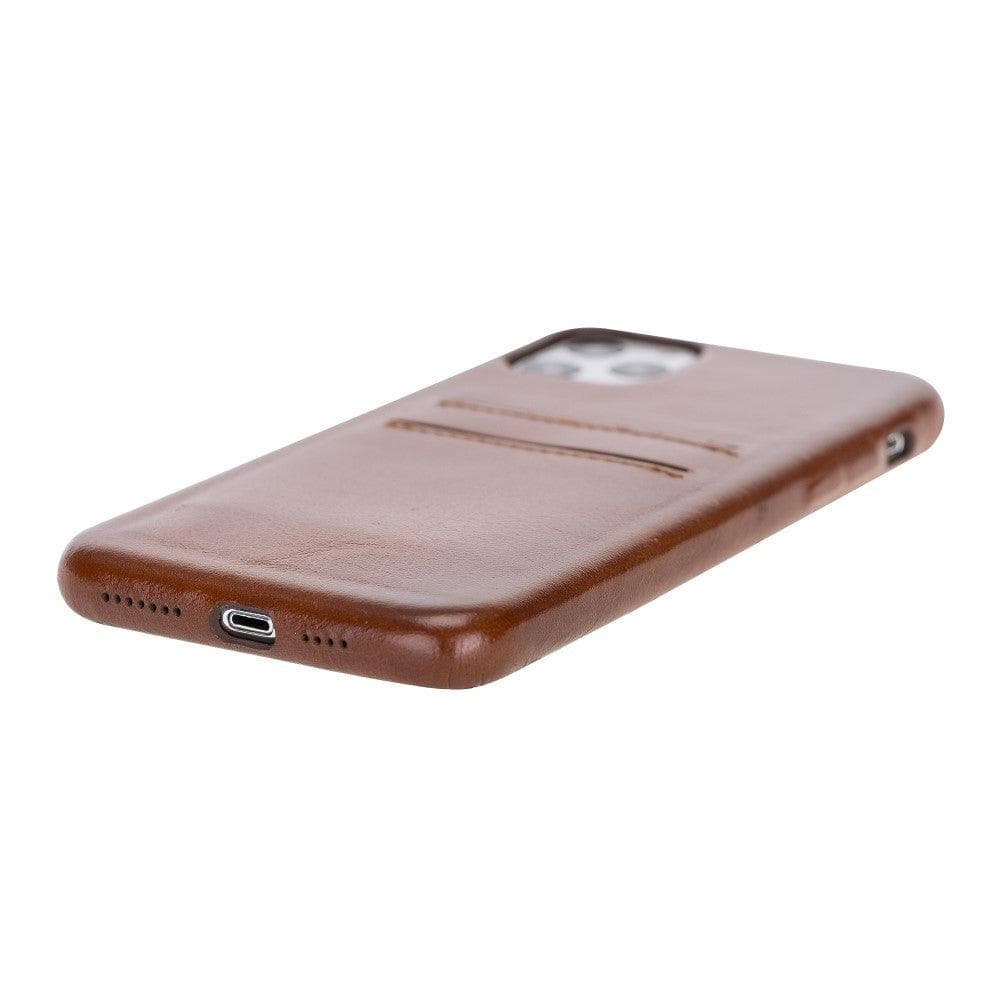 Ultra Cover CC iPhone 11 Series Genuine Leather Case / UC CC - iPhone 11 Pro Max 6.5" / BURNISHED RUSTIC TAN