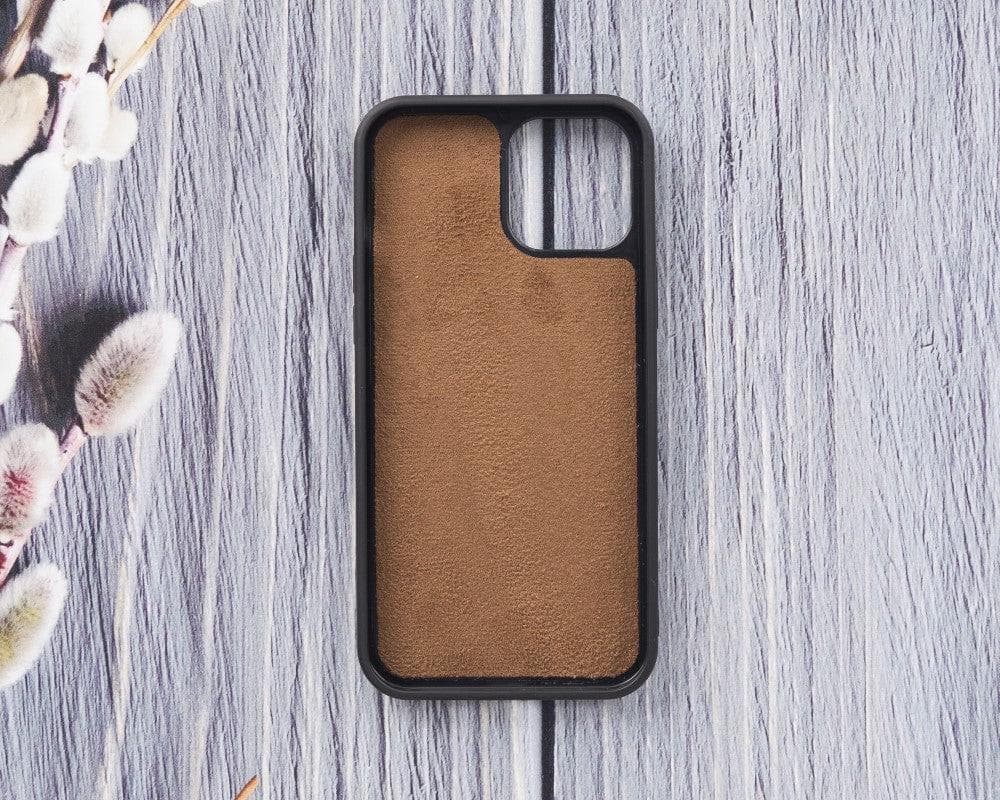 Magic iPhone 12 Series Detachable Genuine Leather Case / MW