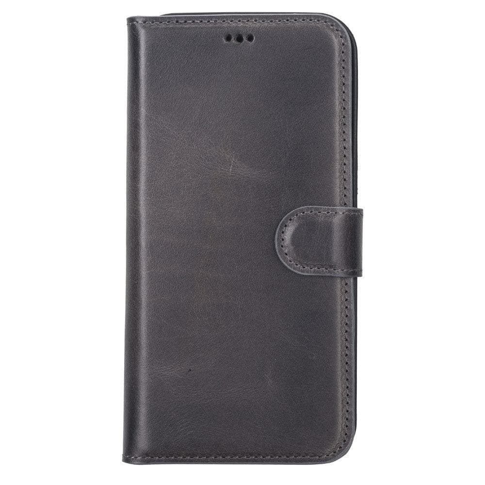 Magic iPhone 12 Series Detachable Genuine Leather Case / MW