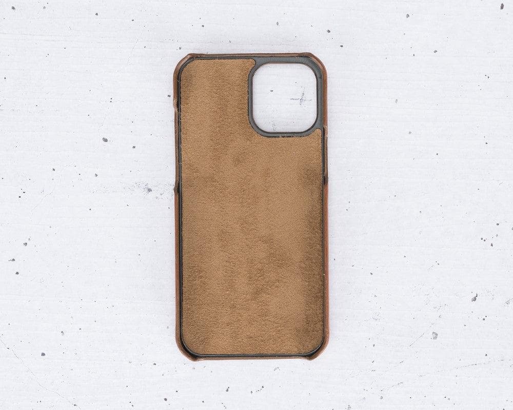 Ultra Cover CCP iPhone 12 Series Genuine Leather Case / UC CCP - iPhone 12 Pro Max 6.7" / RUSTIC TAN