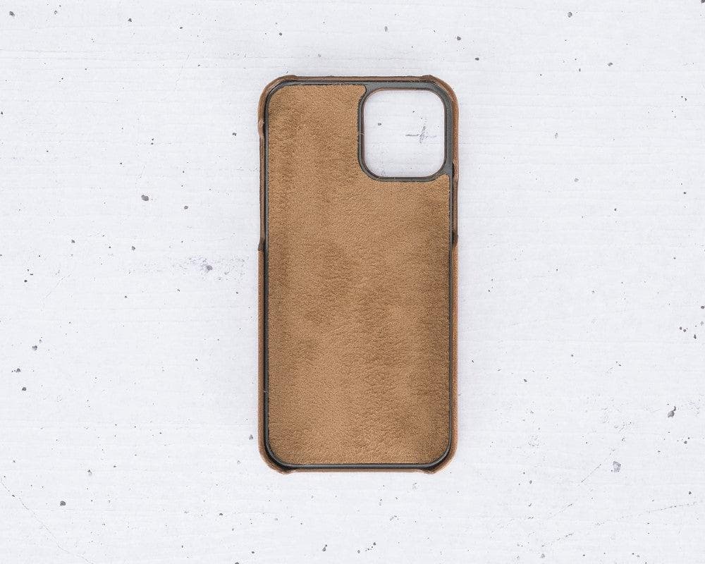 Ultra Cover CCP iPhone 12 Series Genuine Leather Case / UC CCP - iPhone 12 Pro Max 6.7" / RUSTIC TAN