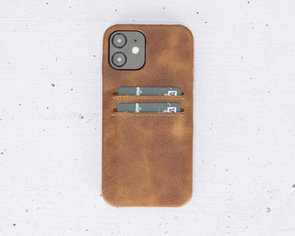 Ultra Cover CCP iPhone 12 Series Genuine Leather Case / UC CCP - iPhone 12 Pro Max 6.7" / RUSTIC TAN