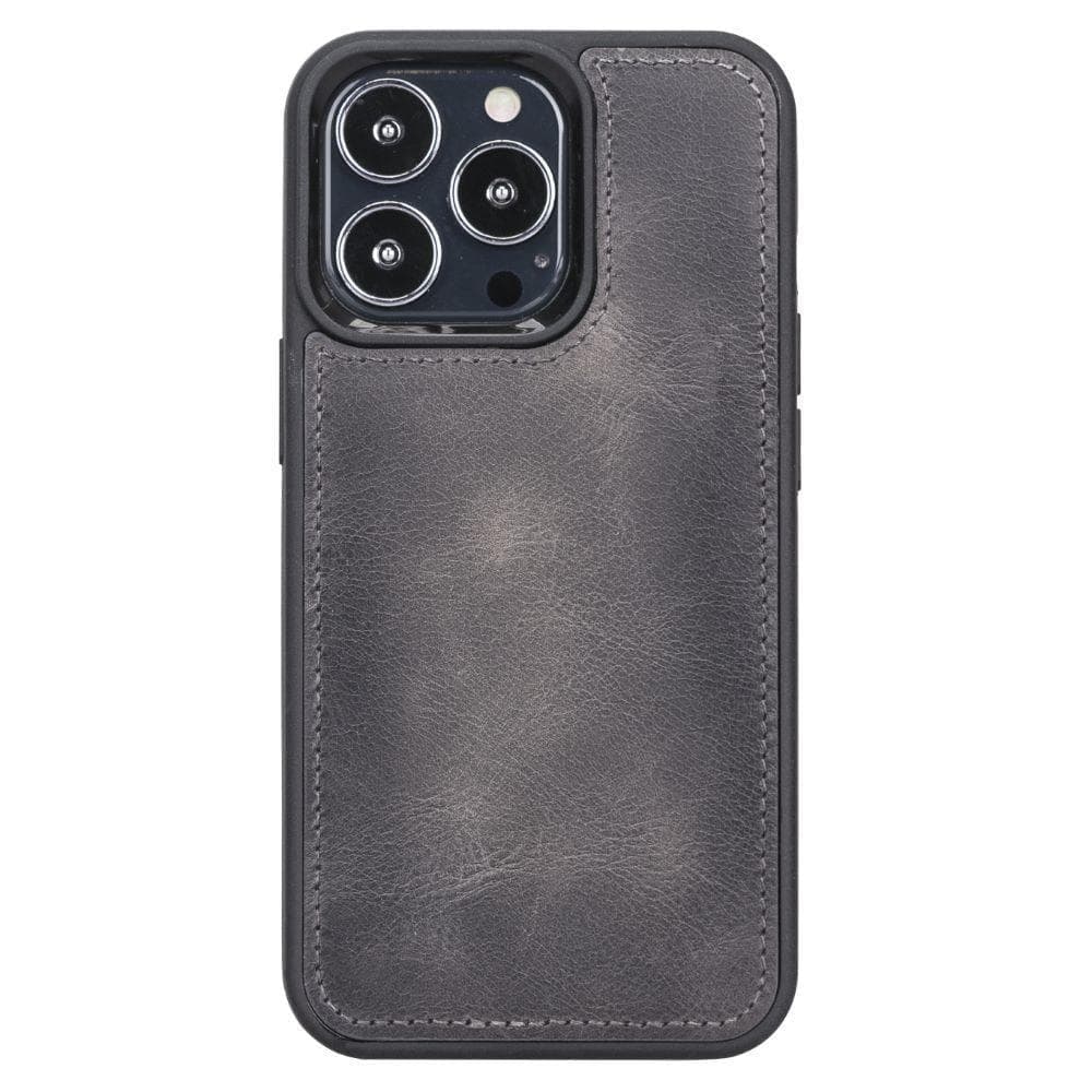 Magic iPhone 13 Series Detachable Genuine Leather Case / MW