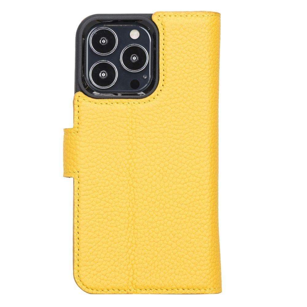 Magic iPhone 13 Series Detachable Genuine Leather Case / MW