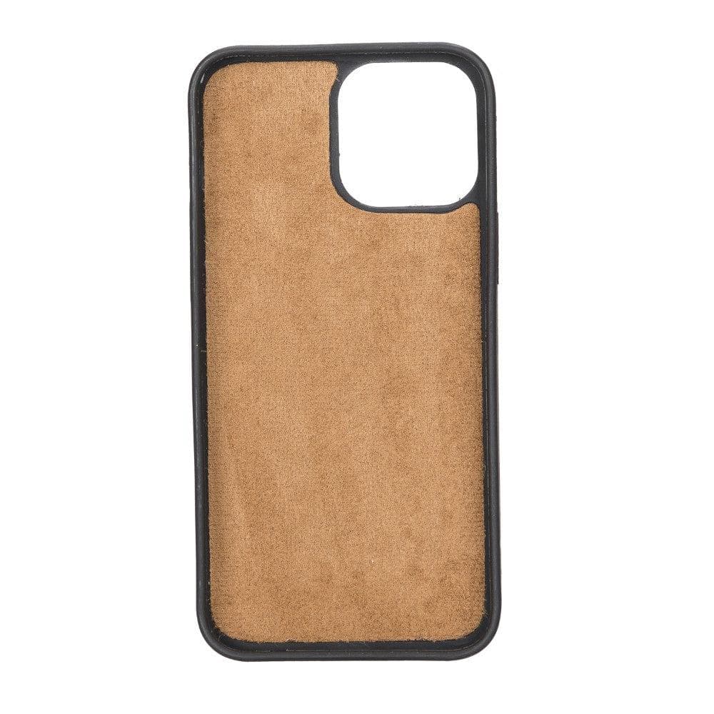 Flex Cover iPhone 13 Series Genuine Leather Back Cover / FXC - iPhone 13 Pro Max 6.7" / BURNISHED RUSTIC TAN