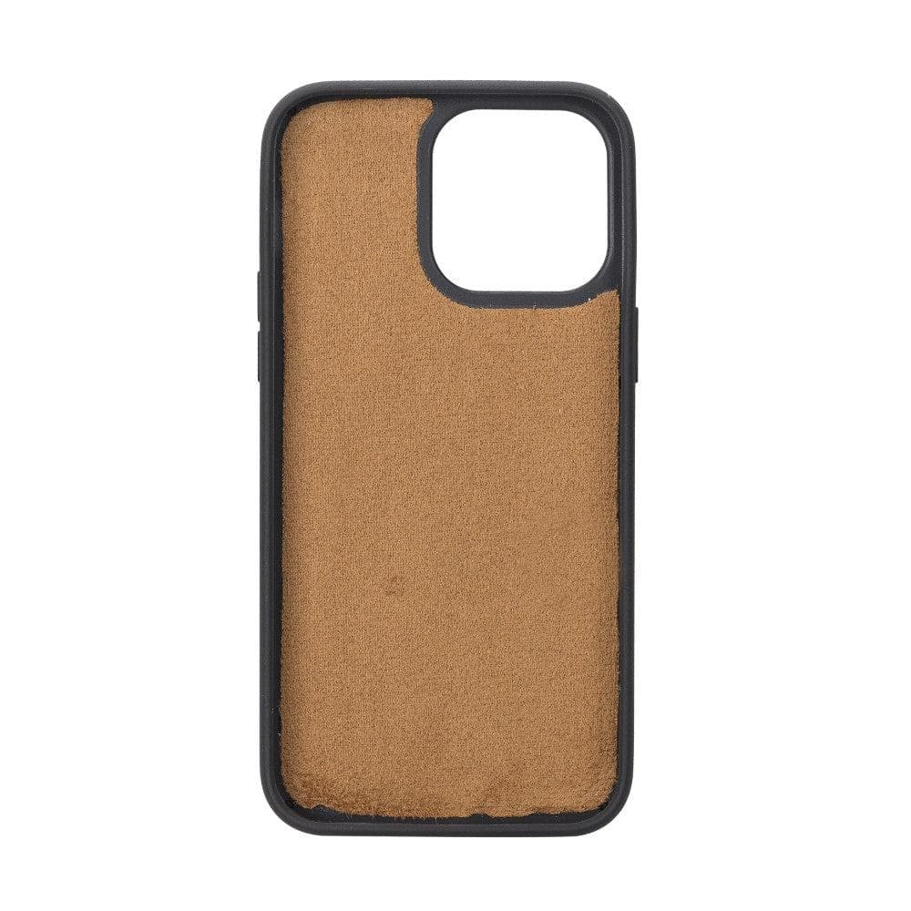 Magic iPhone 14 Series Detachable Genuine Leather Case / MW - iPhone 14 Pro / BURNISHED RUSTIC TAN