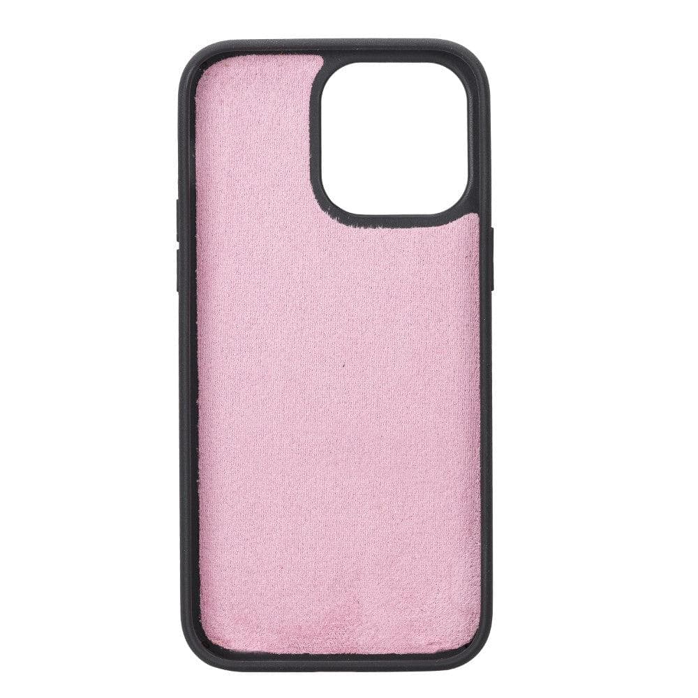 Magic iPhone 14 Series Detachable Genuine Leather Case / MW - iPhone 14 Pro / NUDE PINK