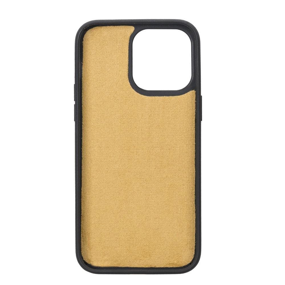 Magic iPhone 14 Series Detachable Genuine Leather Case / MW - iPhone 14 / FLOATER YELLOW