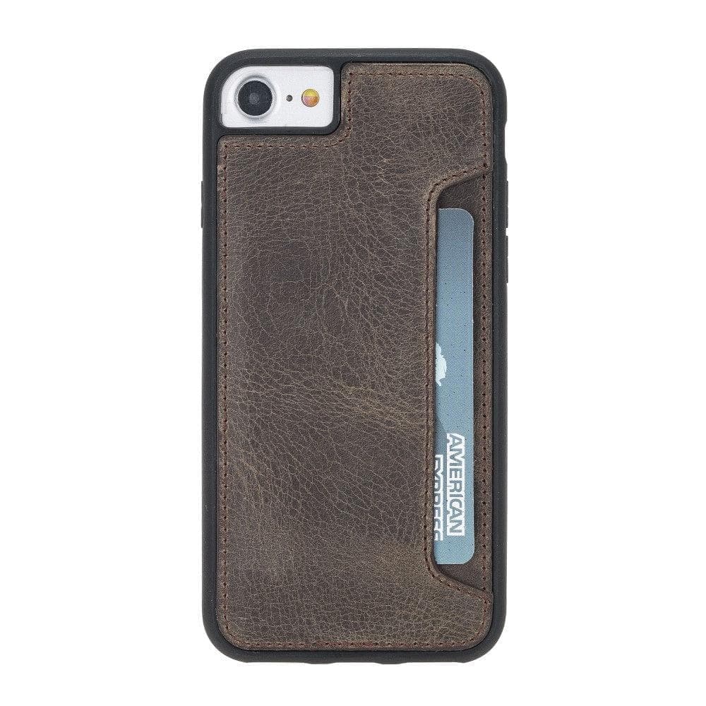 B2B - Apple iPhone SE/8/7 Series Leather Case / FXC - Flex Cover Brown Bouletta B2B