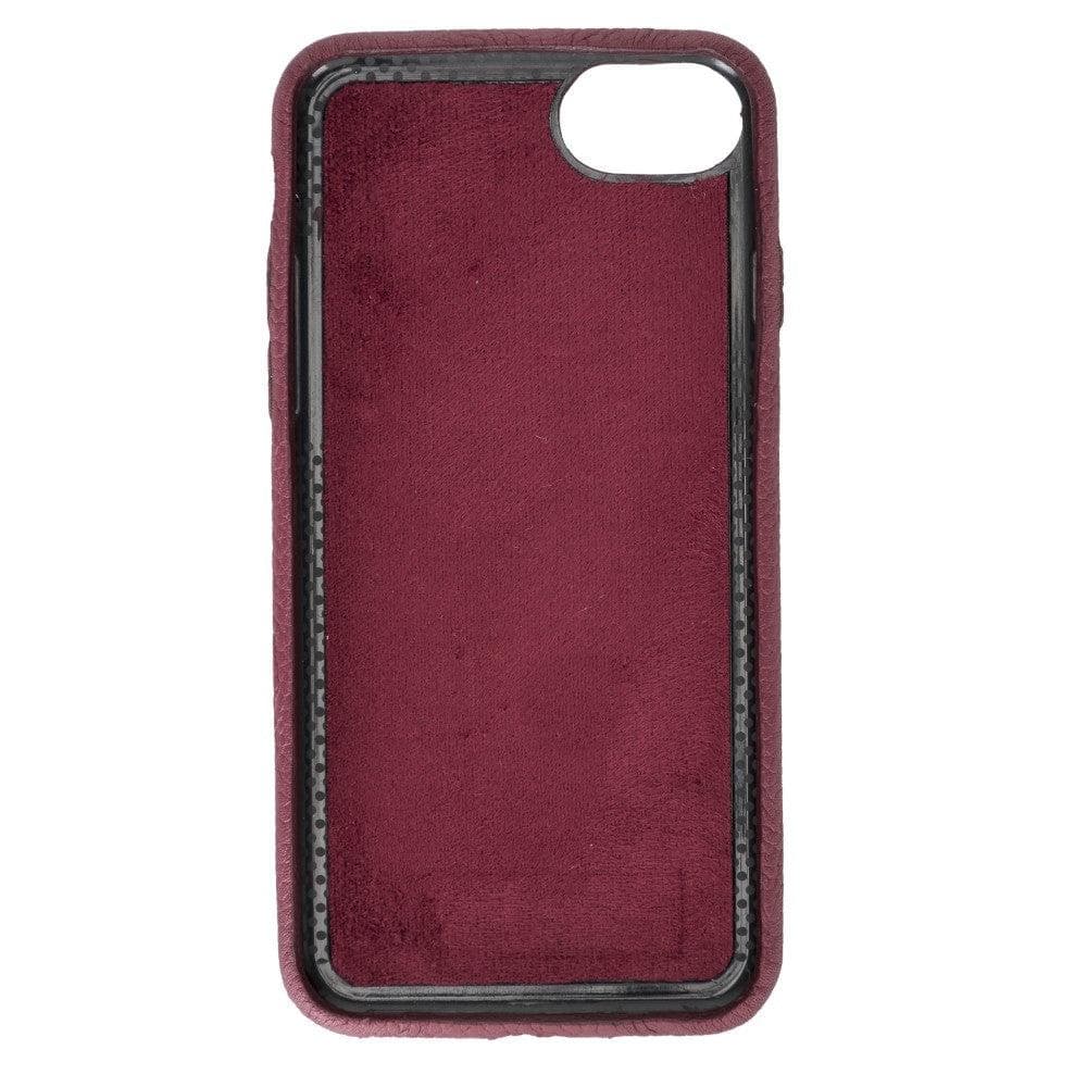 Rock Cover CCP iPhone SE/8/7 Series Genuine Leather Case / RC-CCP - FLOATER DARK RED