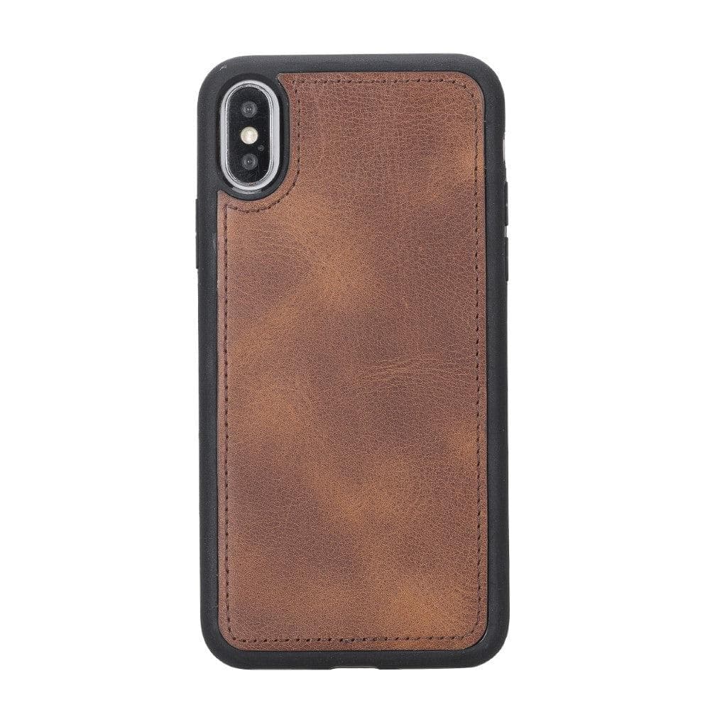 Magic iPhone XS Max Detachable Genuine Leather Case / MW