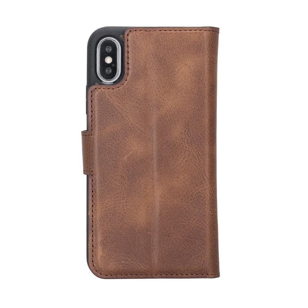 Magic iPhone XS Max Detachable Genuine Leather Case / MW