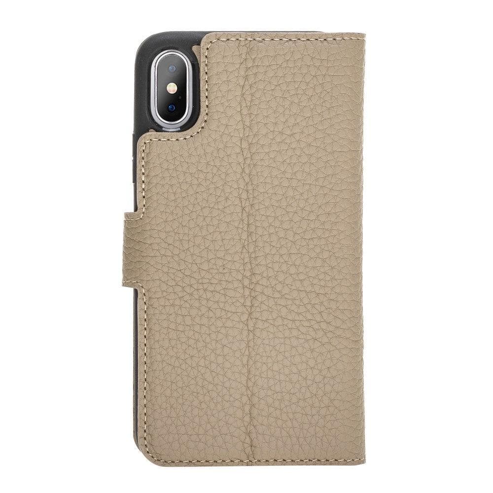 Magic iPhone XS Max Detachable Genuine Leather Case / MW