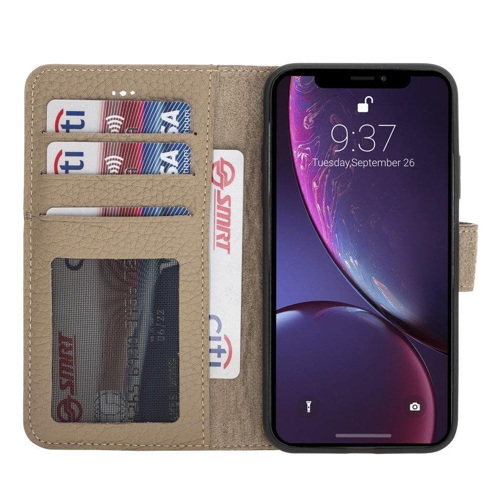 Magic iPhone XS Max Detachable Genuine Leather Case / MW