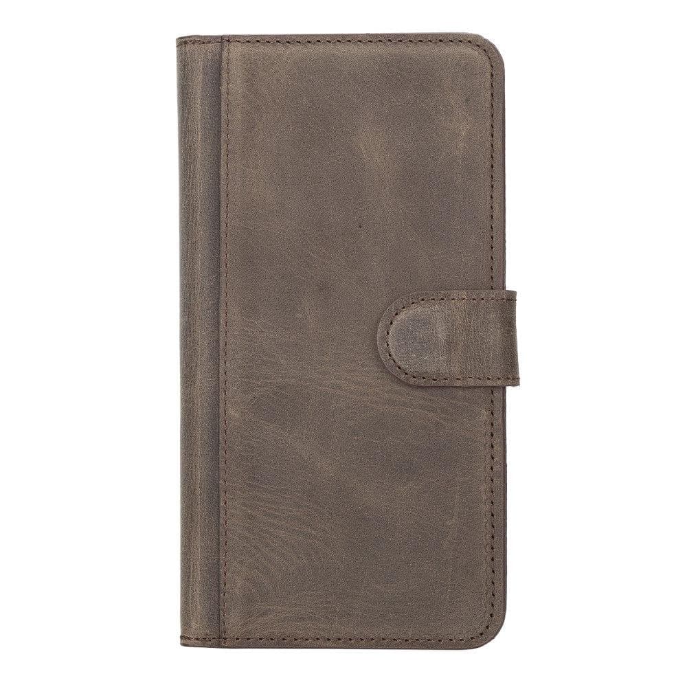 Double Magic Wallet iPhone X Series Genuine Leather Case - DMW - iPhone XR / ROMA BROWN