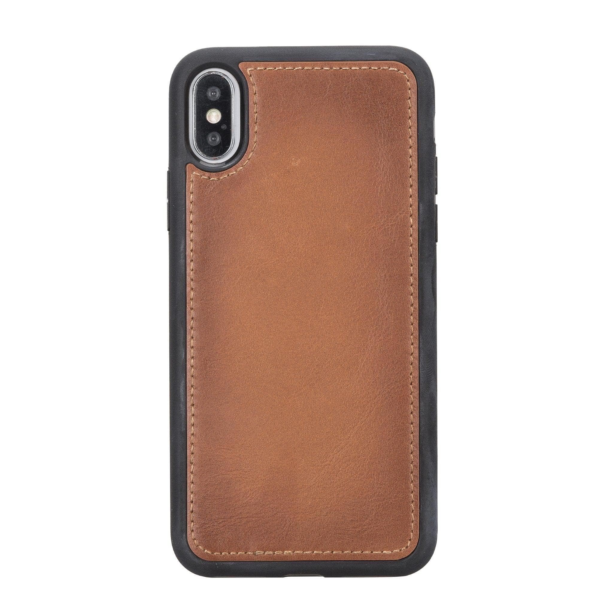 Magic iPhone XS Max Detachable Genuine Leather Case / MW