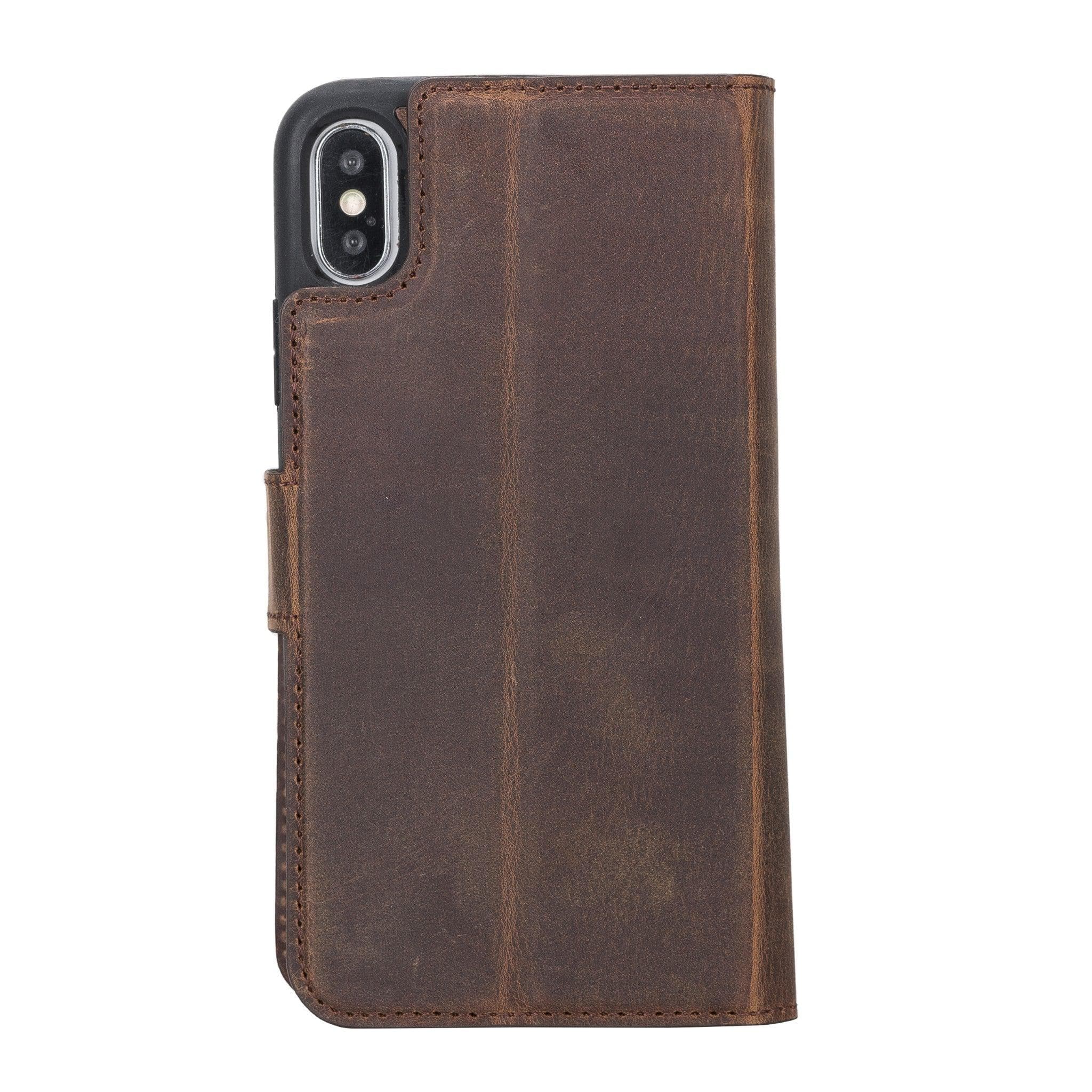 Magic iPhone XS Max Detachable Genuine Leather Case / MW