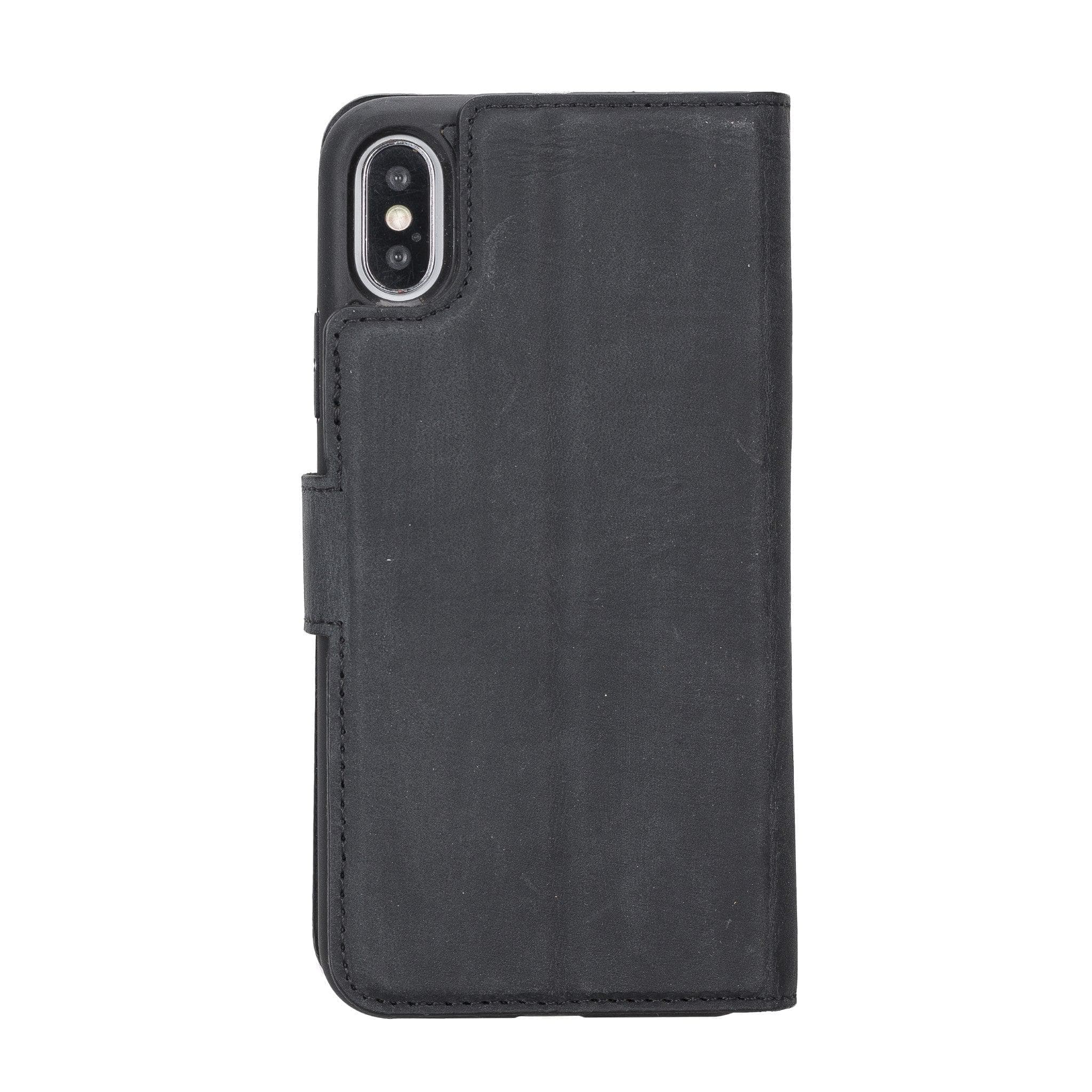 Magic iPhone XS Max Detachable Genuine Leather Case / MW