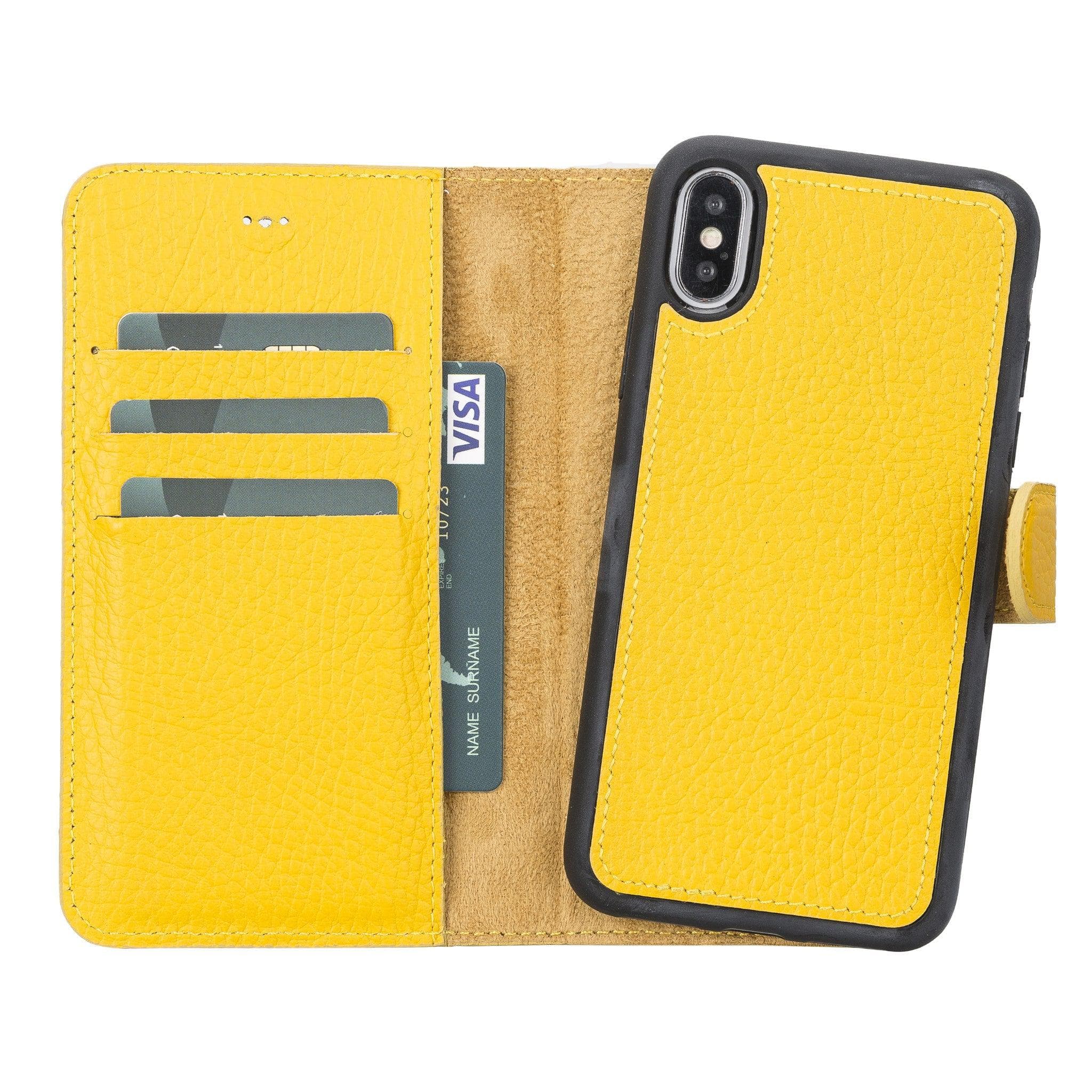 Magic iPhone X Series Detachable Genuine Leather Case / MW