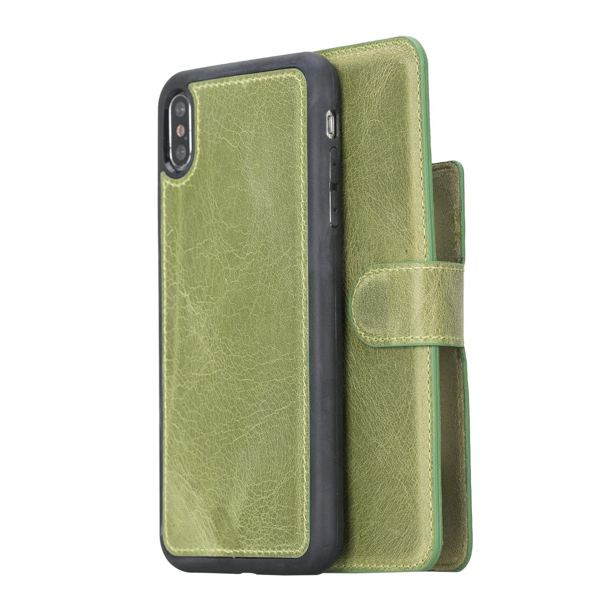 Magic iPhone XS Max Detachable Genuine Leather Case / MW