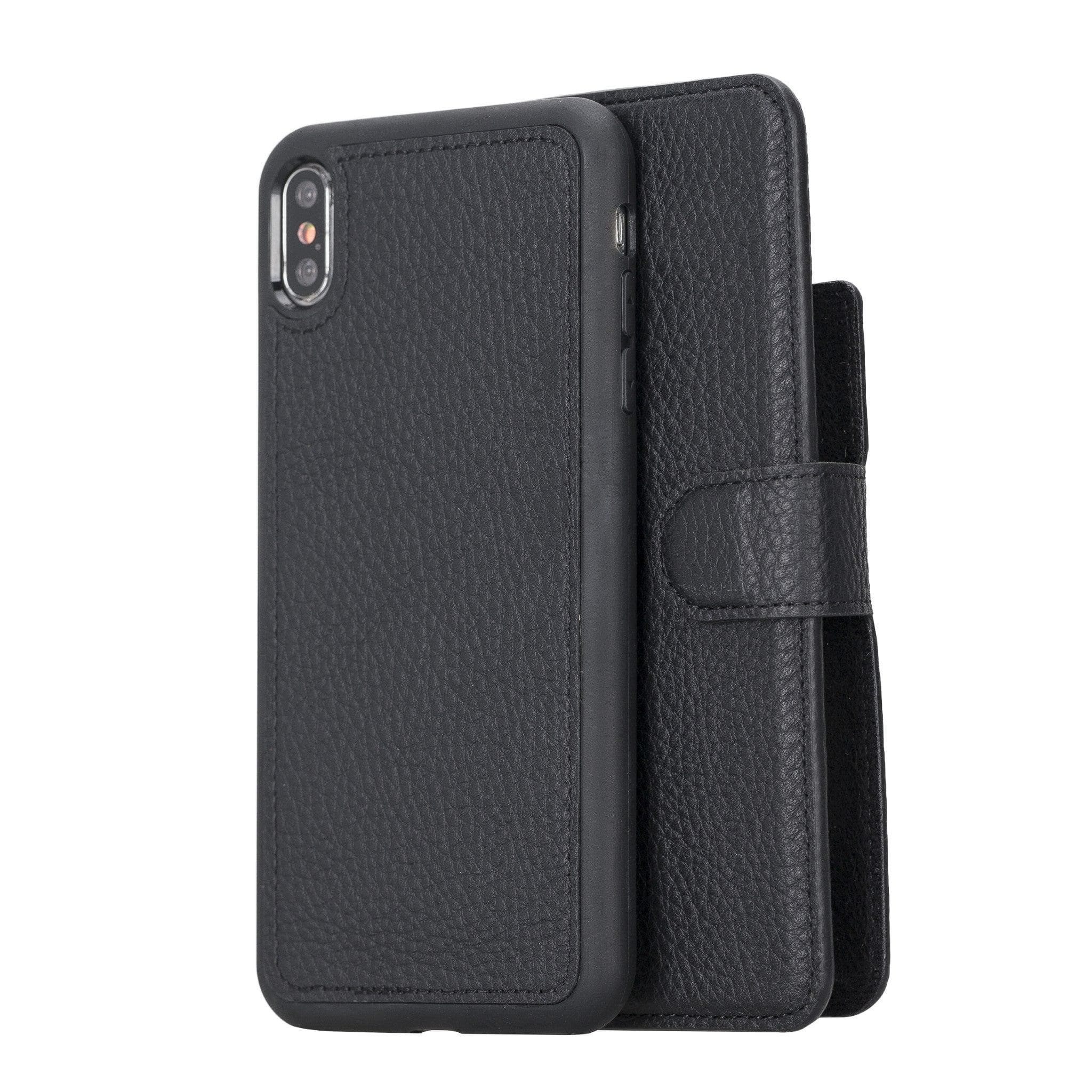 Magic iPhone XS Max Detachable Genuine Leather Case / MW