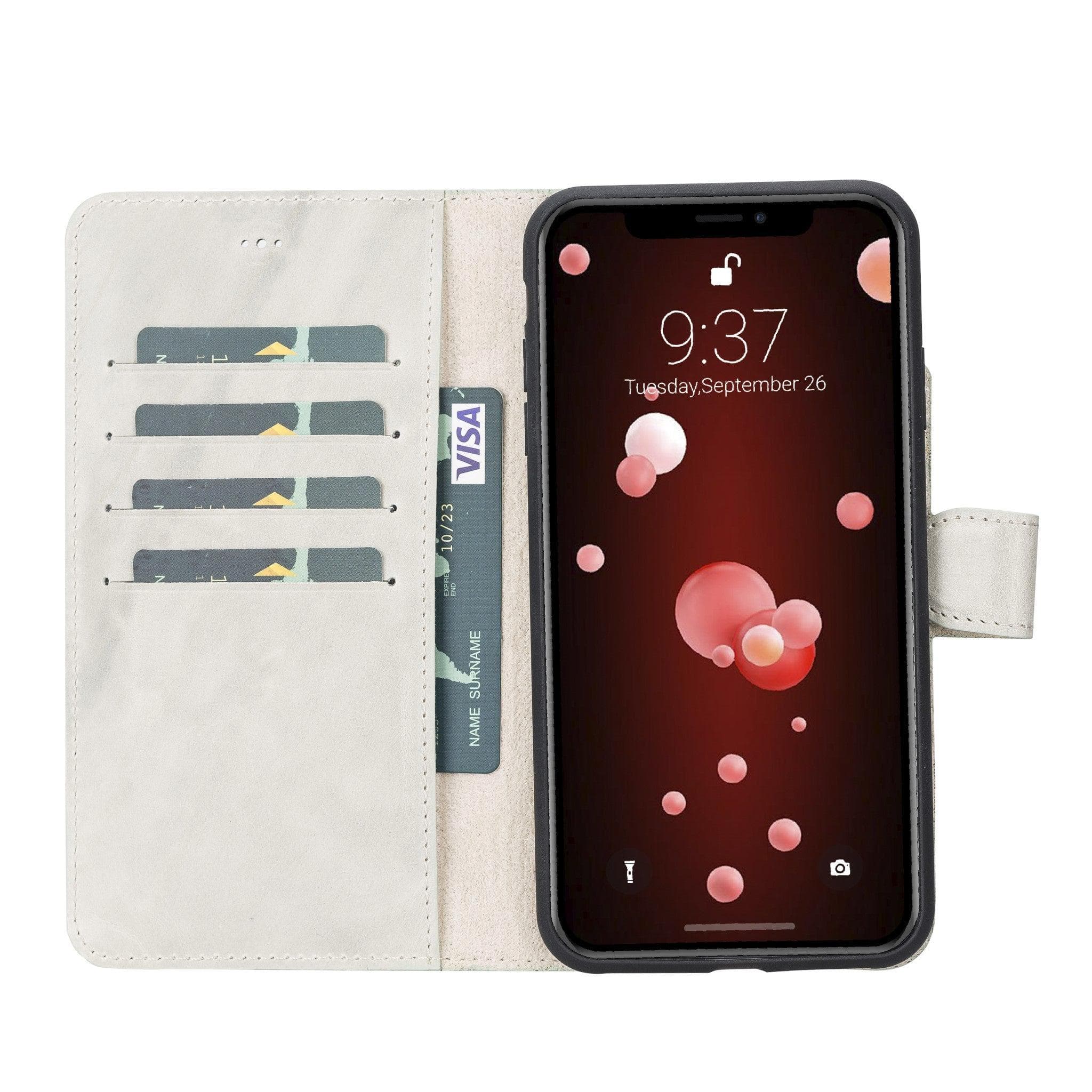 Magic iPhone XS Max Detachable Genuine Leather Case / MW